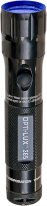 LEDブラックライト(紫外線探傷灯) OPX-365